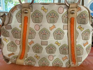 Braccialini borsa con le casette