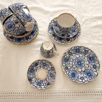 Servizio caffè porcellana russa lomonosov