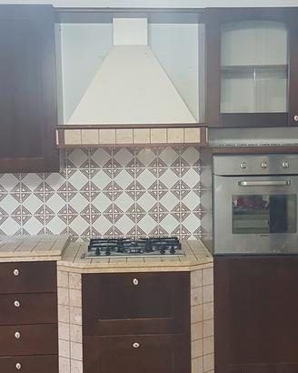 cucina in finta muratura 