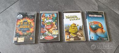 2 giochi originali per PSP + 2 copertine