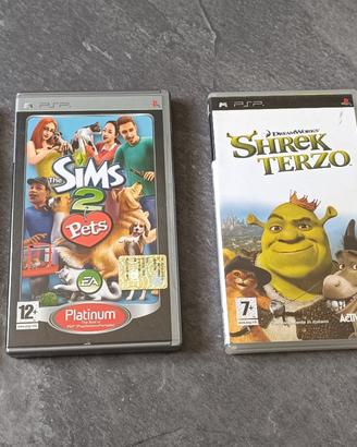 2 giochi originali per PSP + 2 copertine