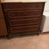 cassettiera antica anni 50