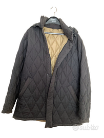 Giubbotto Uomo Trapuntato Invernale Marrone L