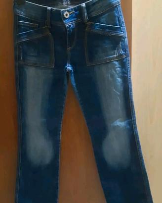 jeans Unisex elasticizzato Misura L