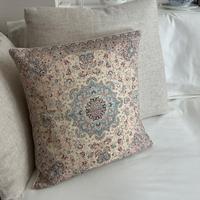 Federa cuscino in pura seta naturale 100% ricamato