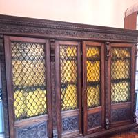 Armadio antico per ufficio stile neo rinascimental