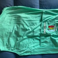 Gilet smanicato ciclismo uomo verde