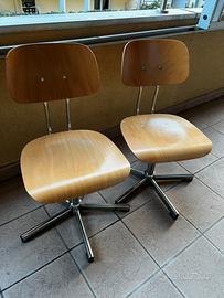 4 sedie regolabili in altezza