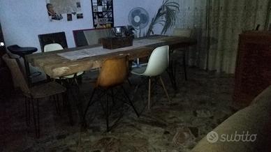  Tavolo da pranzo rustico/industriale 