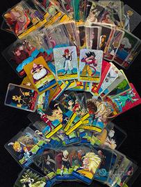 Lotto 223 Lamincards/Carte Dragon Ball Edibas 2007