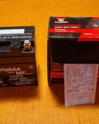 Batteria YUASA TTZ7S 12v 6.3Ah 90 A
