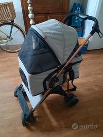Carrozzina pieghevole per cani/gatti