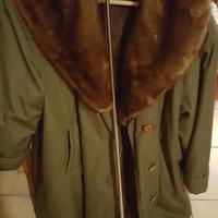 Cappotto con pelliccia staccabile