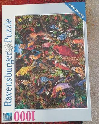 Ravensburger - Puzzle Uccelli d'arte completo