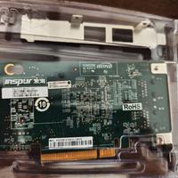 Scheda di rete 2 porte 10 Gb chipset intel X540T2