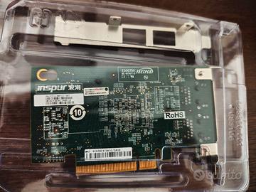 Scheda di rete 2 porte 10 Gb chipset intel X540T2