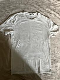 T-shirt basic Zara bianca - Nuova, Tg. S