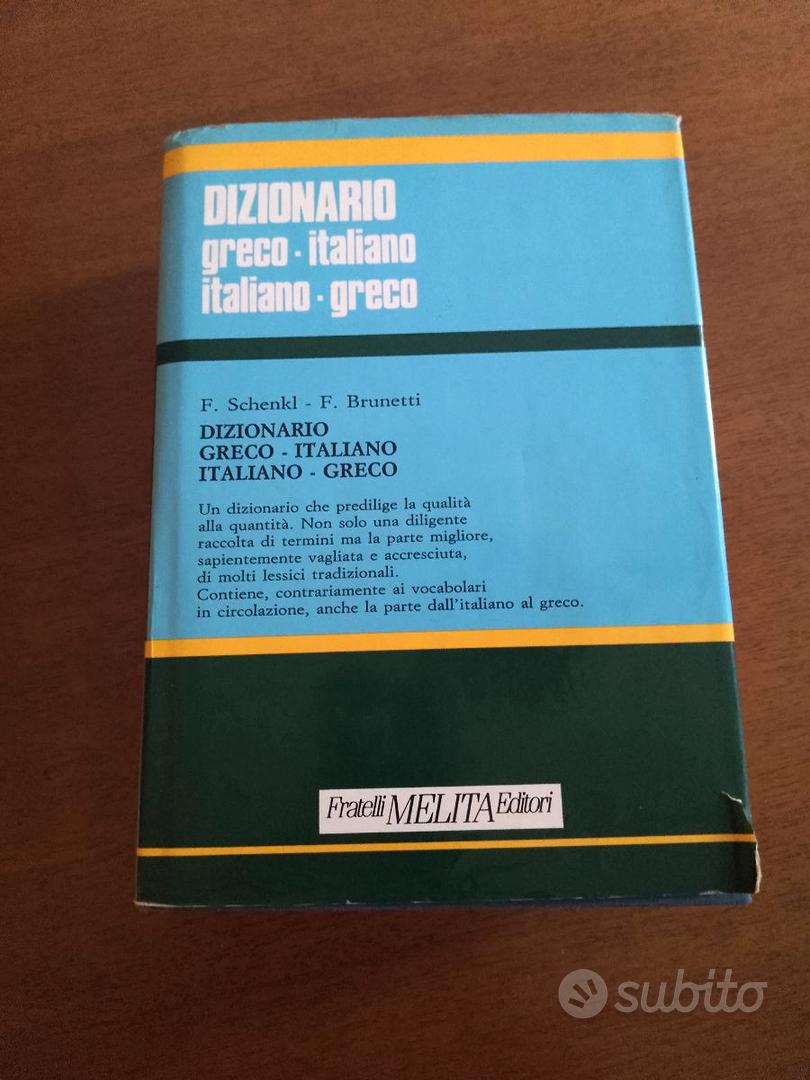 Dizionario inglese italiano italiano inglese fratelli Melita editori