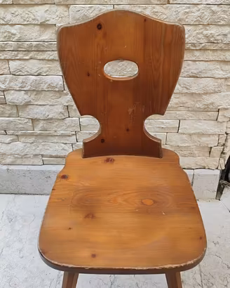 Sedua in legno
