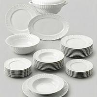 SERVIZIO PIATTI ROYAL TETTAU BAVARIA PORCELLANA