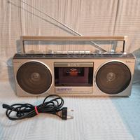 sony CFS-330L boombox cassette deck 4 band