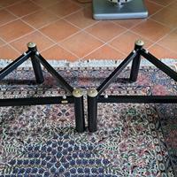 MUSIC TOOLS ISOSTATIC  2x 38 cm neri