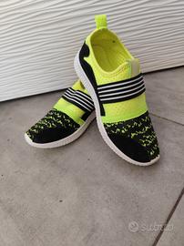 Sneakers senza lacci tg 31 