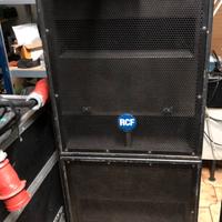 Coppia subwoofer RCF 4pro 8002 as