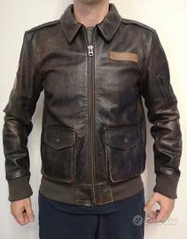 giubbotto pelle Triumph 