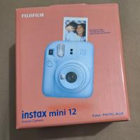 Fuji instax mini 12 azzurra (nuova)