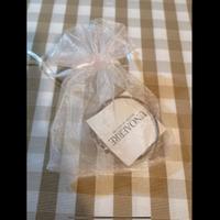 Bracciale con ciondolo segno della pace argento