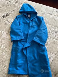 Accappatoio bambino tg. 4/5 anni Decathlon blu