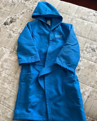 Accappatoio bambino tg. 4/5 anni Decathlon blu