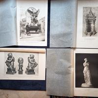 Lotto di 4 Splendide Eliografie estratte del 1890.