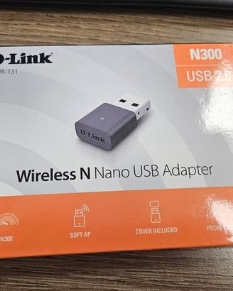 adattatore wifi usb d-link dwa-131 n300