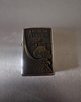 Accendino stile Zippo "American Trucker