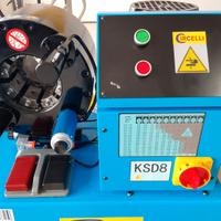 Pressatubi idraulica completa di matrici 