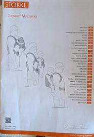 fascia zaino porta bimbi stokke MyCarrier 3in1