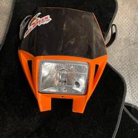 Mascherina portafaro ktm exc 125/250 1998/2003