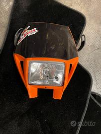 Mascherina portafaro ktm exc 125/250 1998/2003