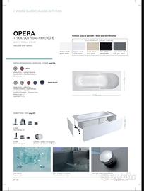 Vasca da bagno Colacril Opera