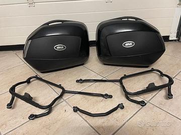 kit valige + telaietti Givi + leve