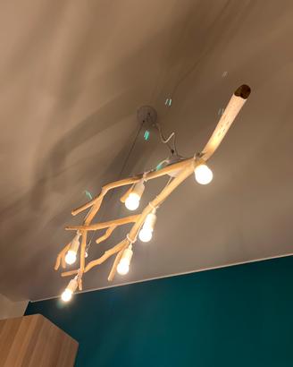 Lampadario in legno - Maison du Monde