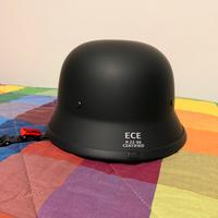 Mezzo casco moto vintage