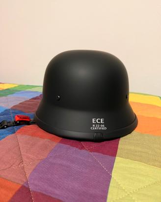 Mezzo casco moto vintage