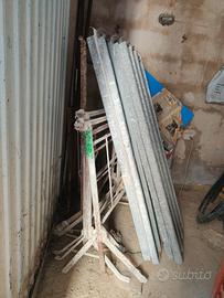 tavole piano di calpestio e cavalletti