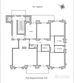 Privato vende ampio appartamento di 187 mq
