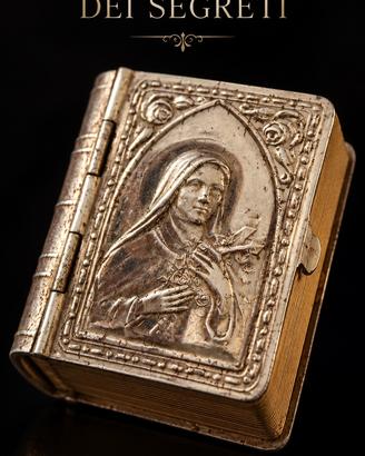 Antico etui devozionale anni 20 con fève