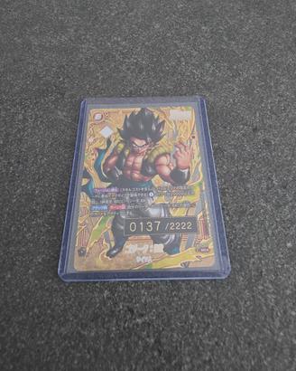 gogeta Fusion word fb09-007 NM seriale 2222 jap