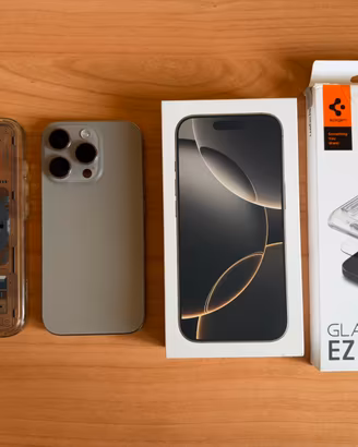 iPhone 16 Pro - Titanio Naturale 256GB